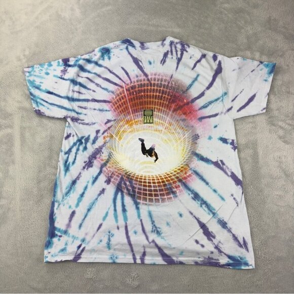Cactus Jack Travis Scott Flame Tie Dye Tee Medium - Picture 3 of 9